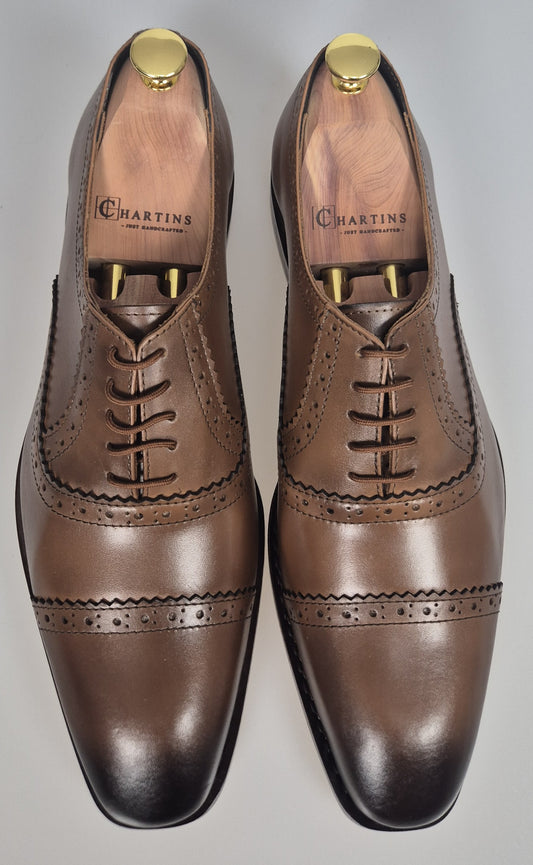 Oxford Half-Brogue havannabraun