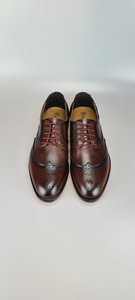Derby Full-Brogue braun
