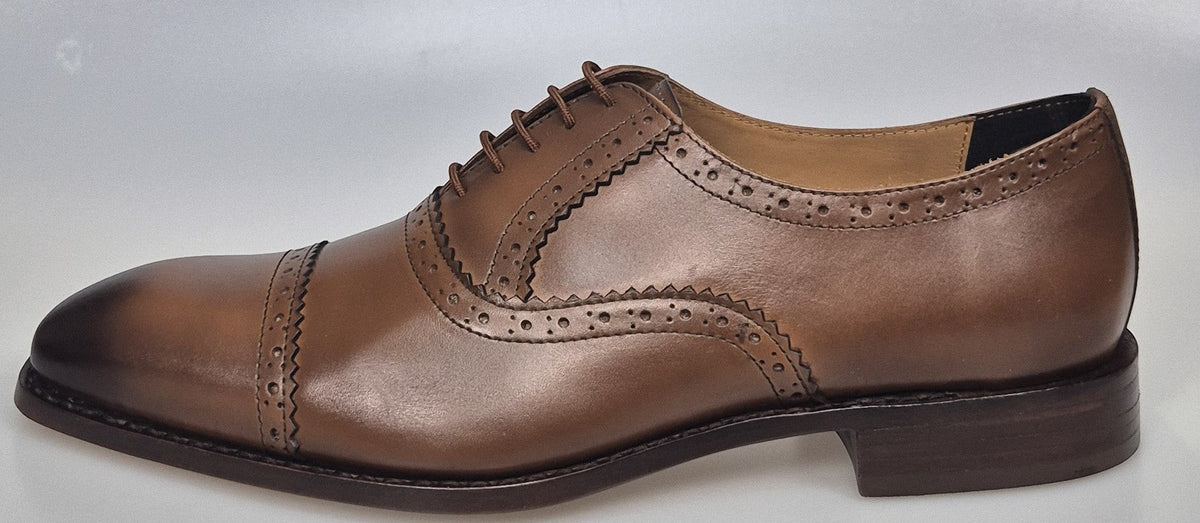 Oxford Half-Brogue havannabraun